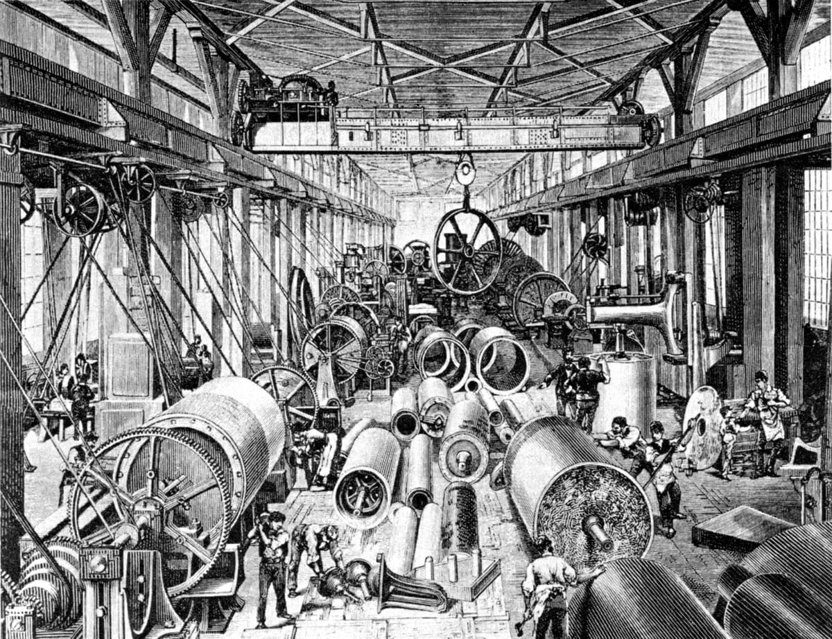 Social formations in technology. Part 1. Control Revolution