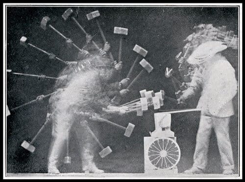 Human motor in Marx